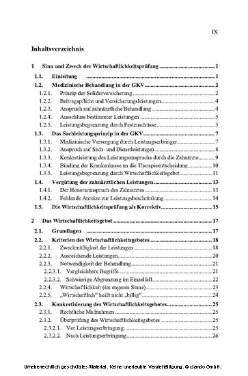 Wirtschaftlichkeitsprüfung bei Zahnärzten