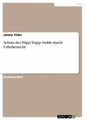 Schutz des Tripp-Trapp Stuhls durch Urheberrecht