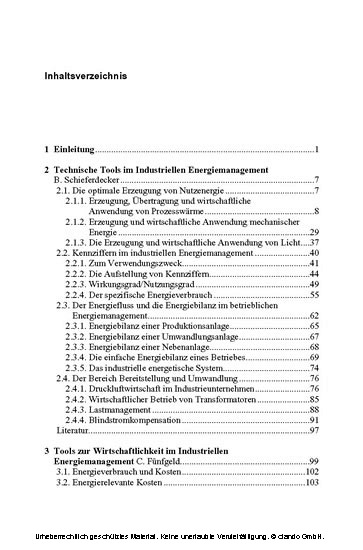 Energiemanagement-Tools