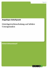 Gleichgewichtsschulung auf labilen Untergründen