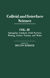 Colloid and Interface Science V3