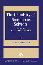 The Chemistry of Nonaqueous Solvents III