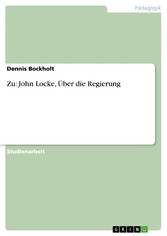 Zu: John Locke, Über die Regierung