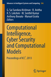 Computational Intelligence, Cyber Security and Computational Models