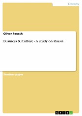 Business & Culture - A study on Russia