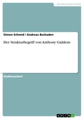 Der Strukturbegriff von Anthony Giddens