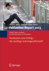 Fehlzeiten-Report 2013