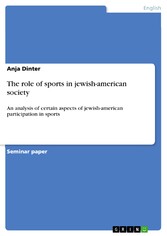 The role of sports in jewish-american society