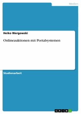 Onlineauktionen mit Portalsystemen