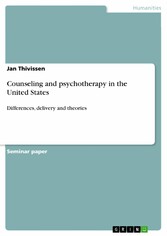 Counseling and psychotherapy in the United States