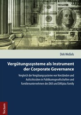 Vergütungssysteme als Instrument der Corporate Governance