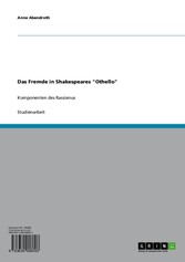 Das Fremde in Shakespeares 'Othello'