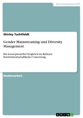 Gender Mainstreaming und Diversity Management