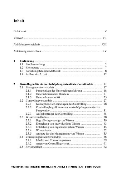 Management von Controllingwissen