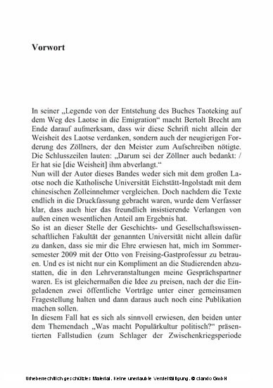 Was macht Populärkultur politisch?