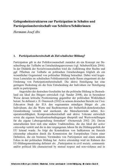 Wertebildung in Jugendarbeit, Schule und Kommune