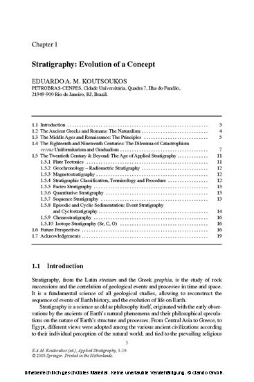 Applied Stratigraphy