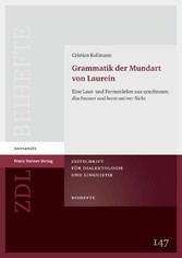 Grammatik der Mundart von Laurein