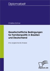 Gesellschaftliche Bedingungen für Familienpolitik in Brasilien und Deutschland