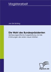 Die Wahl des Bundespräsidenten