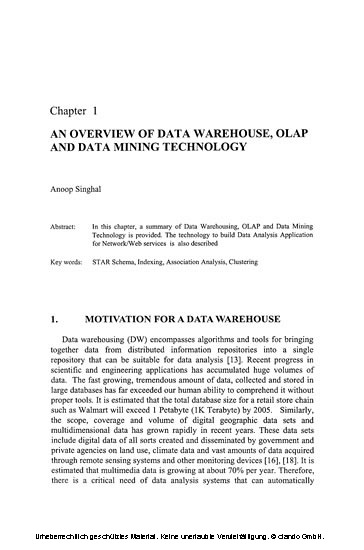 Data Warehousing and Data Mining Techniques for Cyber Security