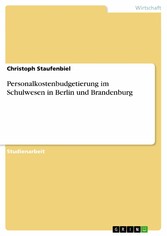 Personalkostenbudgetierung im Schulwesen in Berlin und Brandenburg