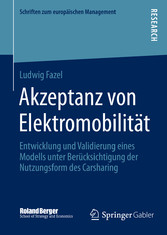 Akzeptanz von Elektromobilität