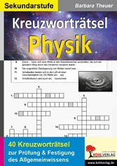 Kreuzworträtsel Physik