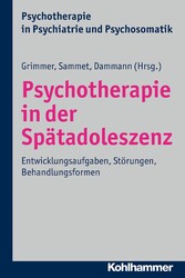 Psychotherapie in der Spätadoleszenz