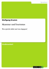 Myanmar und Tourismus