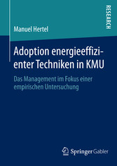 Adoption energieeffizienter Techniken in KMU