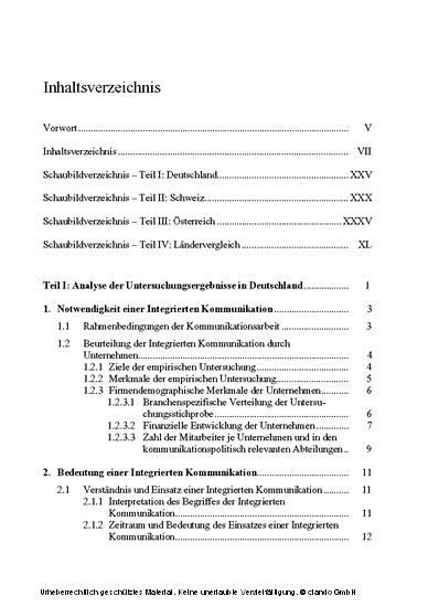 Integrierte Kommunikation in den deutschsprachigen Ländern