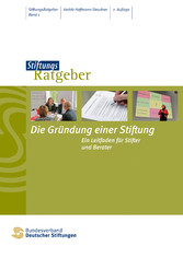 Die Gründung einer Stiftung