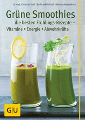 Grüne Smoothies - die besten Frühlings-Rezepte - Vitamine, Energie, Abwehrkräfte