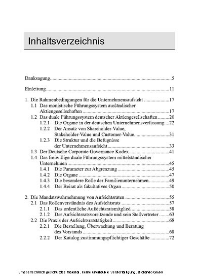 Aufsichtsräte und Beiräte in Deutschland