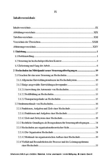 Kriterien zur Ressourcensteuerung an Hochschulen