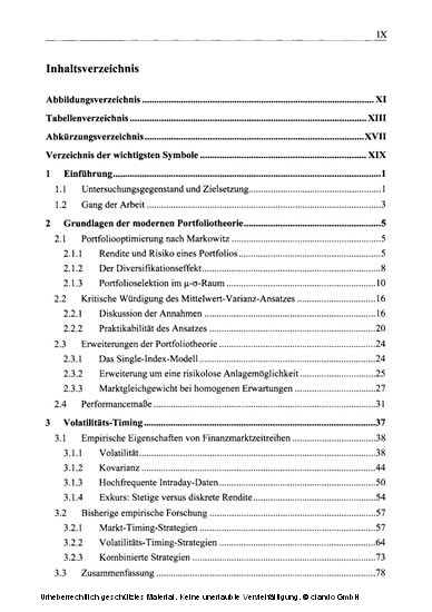 Dynamische Steuerung von Portfoliorisiken