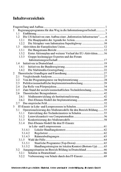 Staatliche Initiativen zur Förderung der Informationsgesellschaft