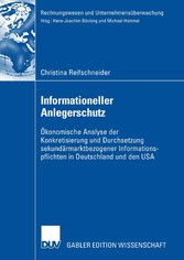 Informationeller Anlegerschutz