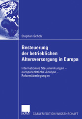 Besteuerung der betrieblichen Altersversorgung in Europa