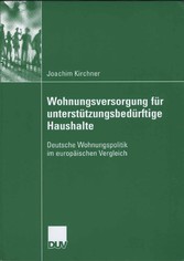 Wohungsversorgung für unterstützungsbedürftige Haushalte