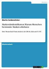 Markendisidentifikation. Warum Menschen bestimmte Marken ablehnen