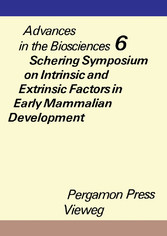 Schering Symposium on Intrinsic and Extrinsic Factors in Early Mammalian Development, Venice, April 20 to 23, 1970