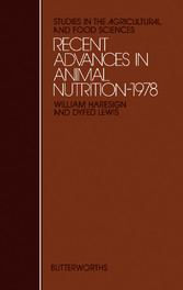 Recent Advances in Animal Nutrition- 1978