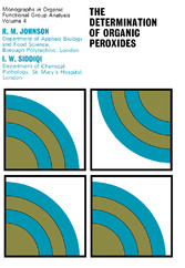 The Determination of Organic Peroxides