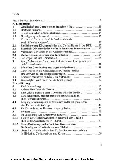 Distanzierte Nähe: Caritas-Sozialarbeit, Kirchgemeinden und Gemeinwesen in Ostdeutschland