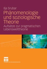 Phänomenologie und soziologische Theorie