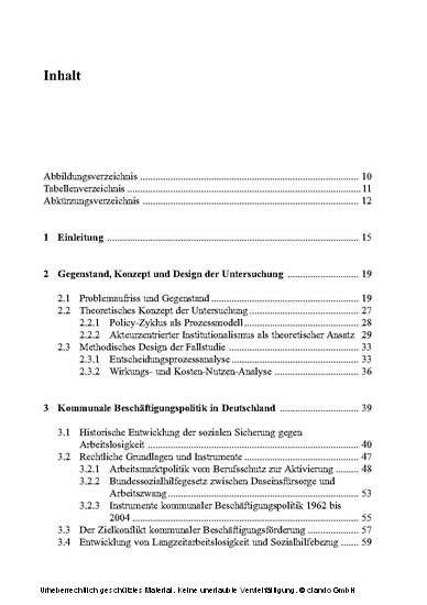 Arbeitsmarktintegration oder Haushaltskonsolidierung?