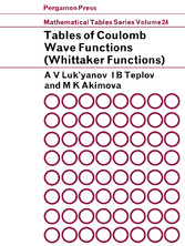 Tables of Coulomb Wave Functions