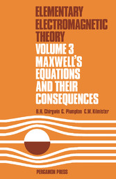 Maxwell's Equations and Their Consequences